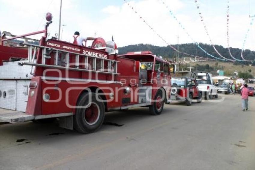 QUEMA CAMIONETA . SANTA RITA TLAHUAPAN