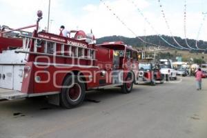 QUEMA CAMIONETA . SANTA RITA TLAHUAPAN