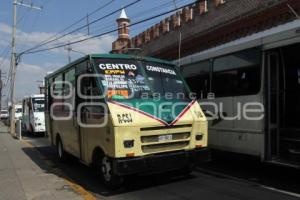 CAMBIO DE RUTAS EN EL TRANSPORTE PÚBLICO