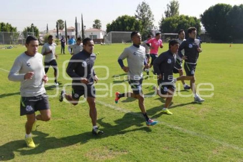 ENTRENAMIENTO PUEBLA FC