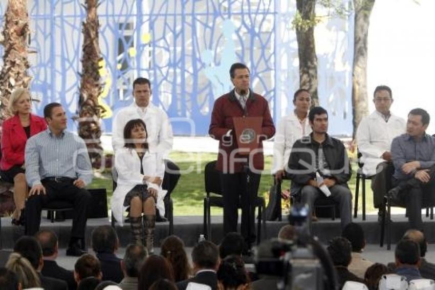 INAUGURACIÓN HOSPITAL DEL NIÑO POBLANO