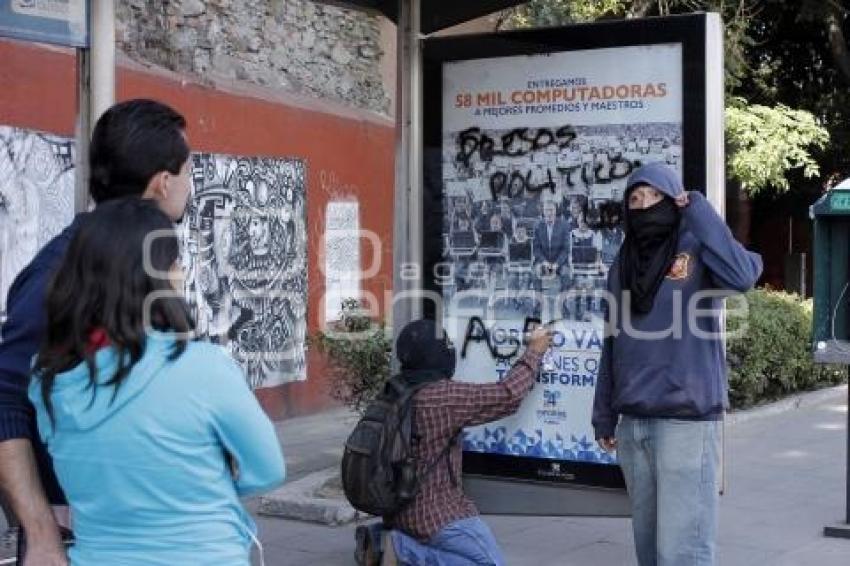 MANIFESTACIÓN DE ESTUDIANTES