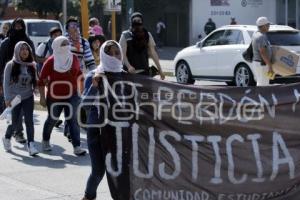 MANIFESTACIÓN DE ESTUDIANTES