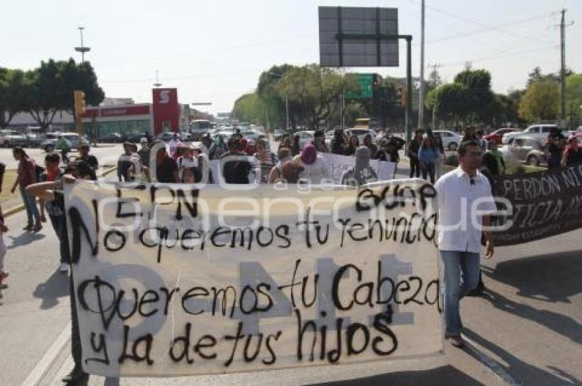 MANIFESTACIÓN DE ESTUDIANTES