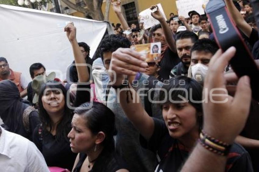 MANIFESTACIÓN DE ESTUDIANTES