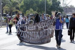 MANIFESTACIÓN DE ESTUDIANTES