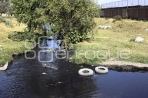 CONTAMINACIÓN CANALES DE RIEGO