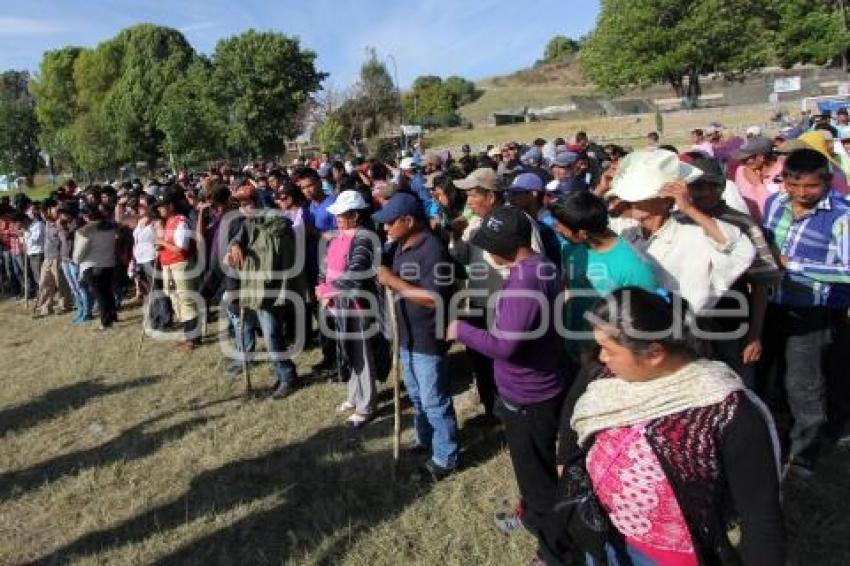 CHOLULA . CARAVANA POR LA JUSTICIA