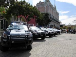 ENTREGA PATRULLAS . TEHUACÁN