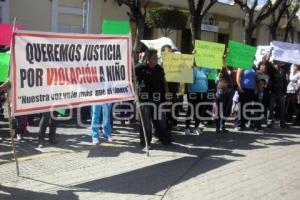 MANIFESTACIÓN . TEHUACÁN