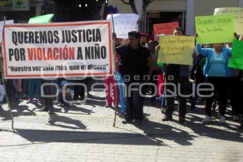 MANIFESTACIÓN . TEHUACÁN