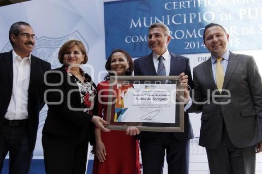 CERTIFICACIÓN SALUD . AYUNTAMIENTO