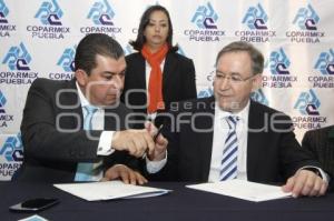 FIRMA CONVENIO COPARMEX