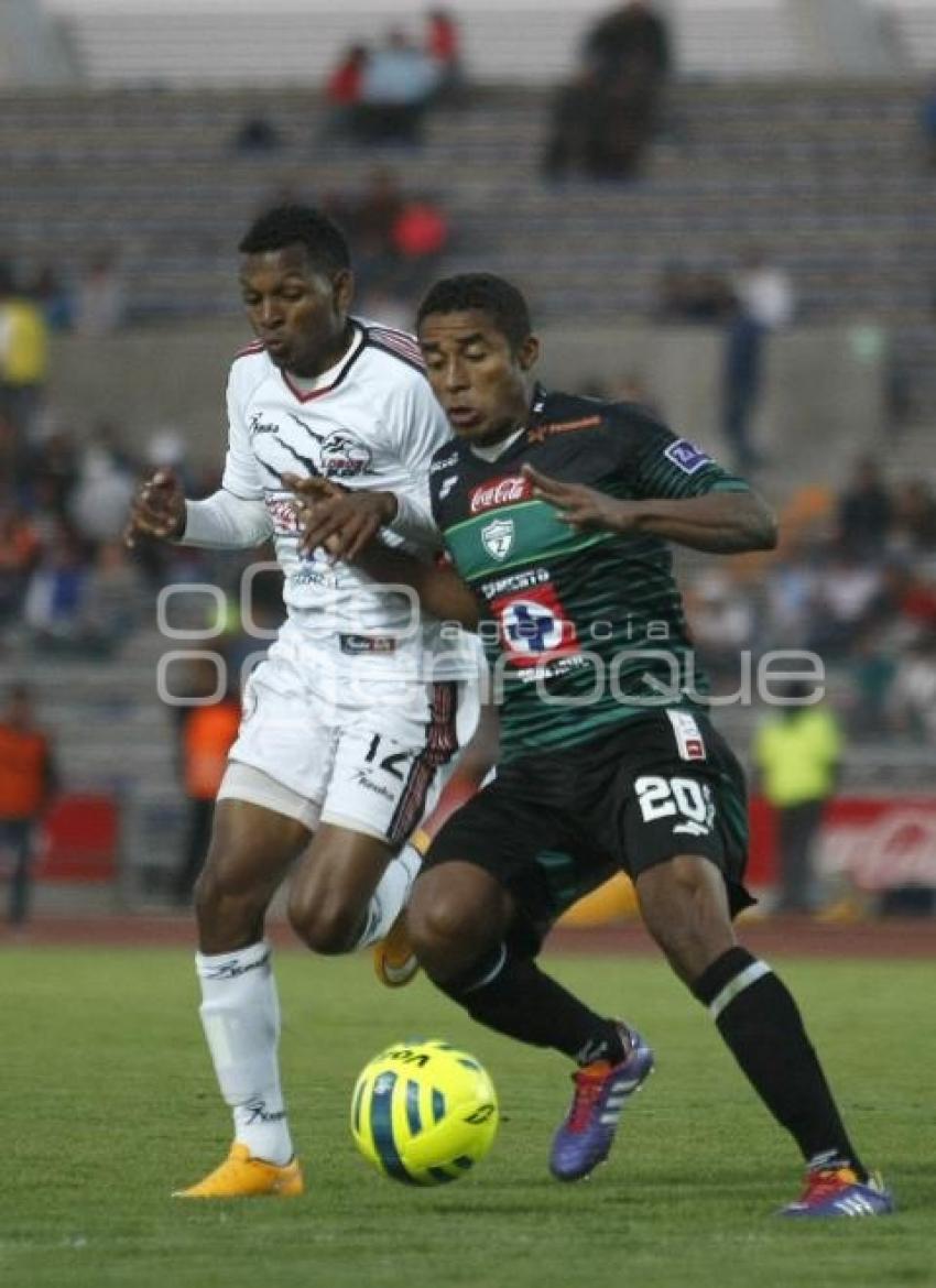 FUTBOL . LOBOS BUAP VS ZACATEPEC ASCENSO