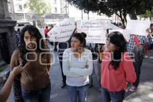 MANIFESTACIÓN ESTUDIANTES BUAP