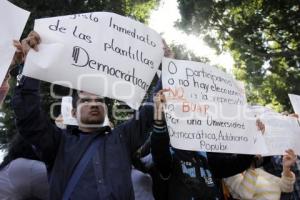 MANIFESTACIÓN ESTUDIANTES BUAP