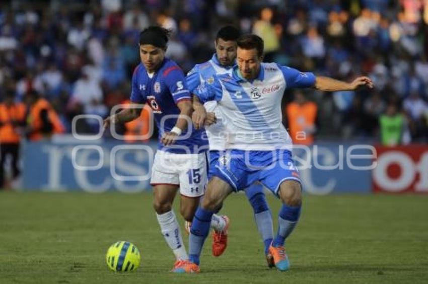 FUTBOL . PUEBLA FC VS CRUZ AZUL