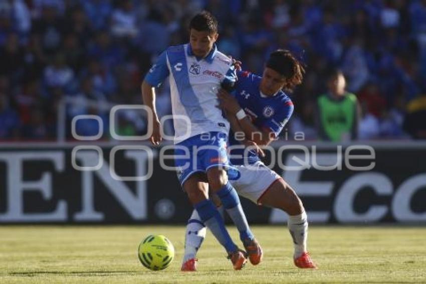 FÚTBOL . PUEBLA FC VS CRUZ AZUL