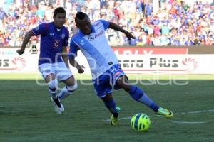 FUTBOL . PUEBLA FC VS CRUZ AZUL