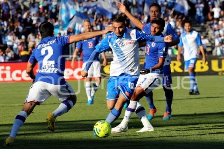 FUTBOL . PUEBLA FC VS CRUZ AZUL