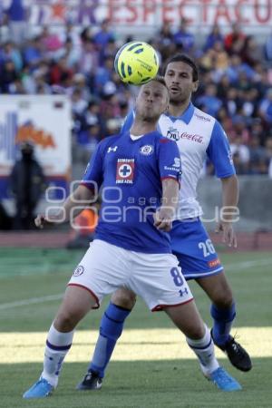 FUTBOL . PUEBLA FC VS CRUZ AZUL