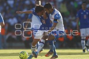 FÚTBOL . PUEBLA FC VS CRUZ AZUL