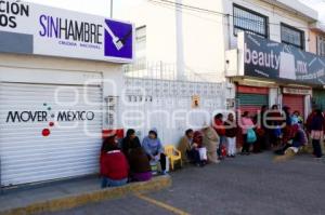 BENEFICIARIOS TARJETA "SIN HAMBRE"