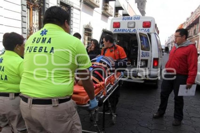 MUJER ATROPELLADA . CONGRESO