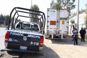 SEGURIDAD . TRAILER ROBADO