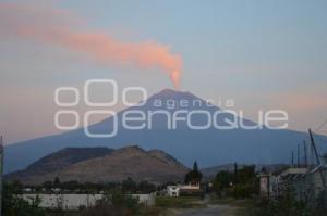 VOLCÁN POPOCATÉPETL . ATLIXCO