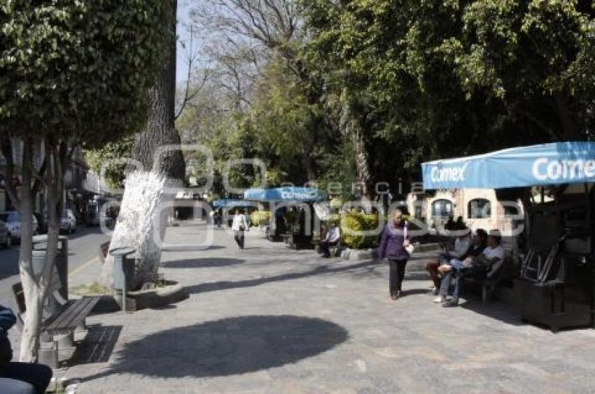 ZÓCALO . SAN MARTÍN TEXMELUCAN