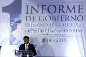 PRIMER INFORME LEONCIO PAISANO