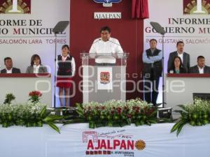 PRIMER INFORME . AJALPAN