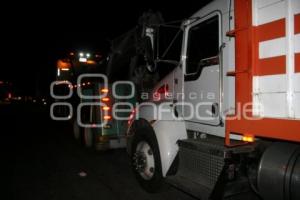 RECUPERAN TRAILER ROBADO EN LA AUTOPISTA