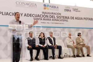 SISTEMA DE AGUA POTABLE . XONACATEPEC