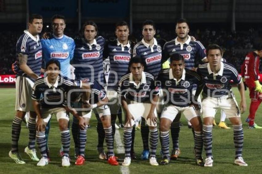 FÙTBOL . LOBOS VS CHIVAS