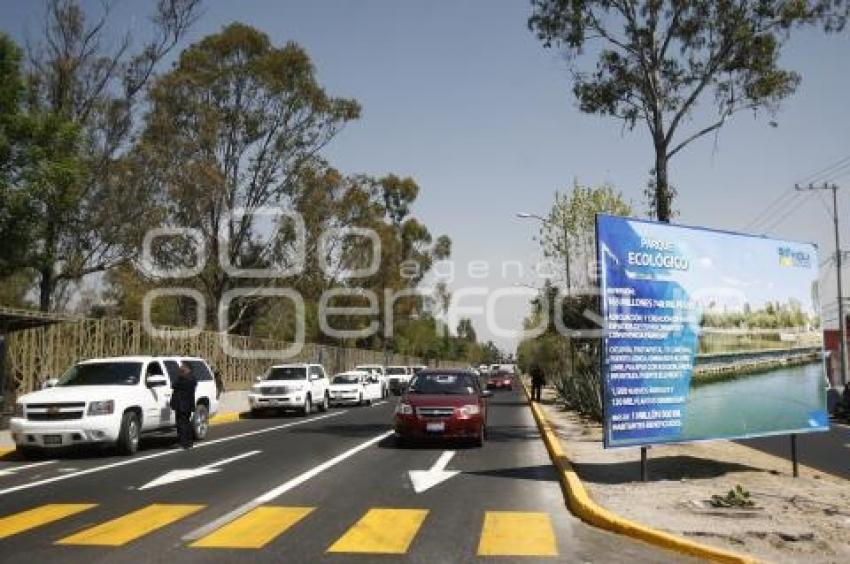 INAUGURACIÓN ASFALTO PARQUE ECOLÓGICO