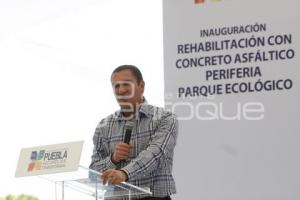 INAUGURACIÓN ASFALTO PARQUE ECOLÓGICO