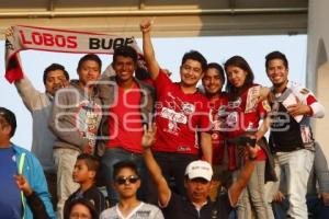 FÚTBOL . LOBOS BUAP VS CORAS FC