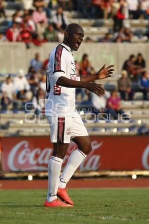 FÚTBOL . LOBOS BUAP VS CORAS FC