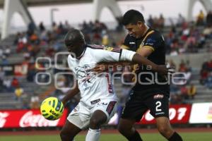 FÚTBOL . LOBOS BUAP VS CORAS FC