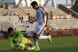 FÚTBOL . LOBOS BUAP VS CORAS FC