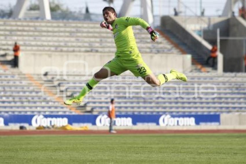 FÚTBOL . LOBOS BUAP VS CORAS FC