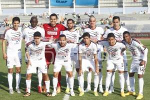 FÚTBOL . LOBOS BUAP VS CORAS FC