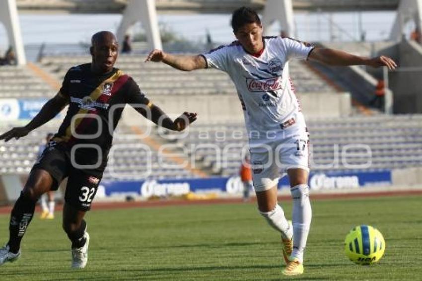 FÚTBOL . LOBOS BUAP VS CORAS FC