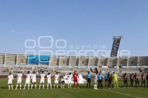 FÚTBOL . LOBOS BUAP VS CORAS FC