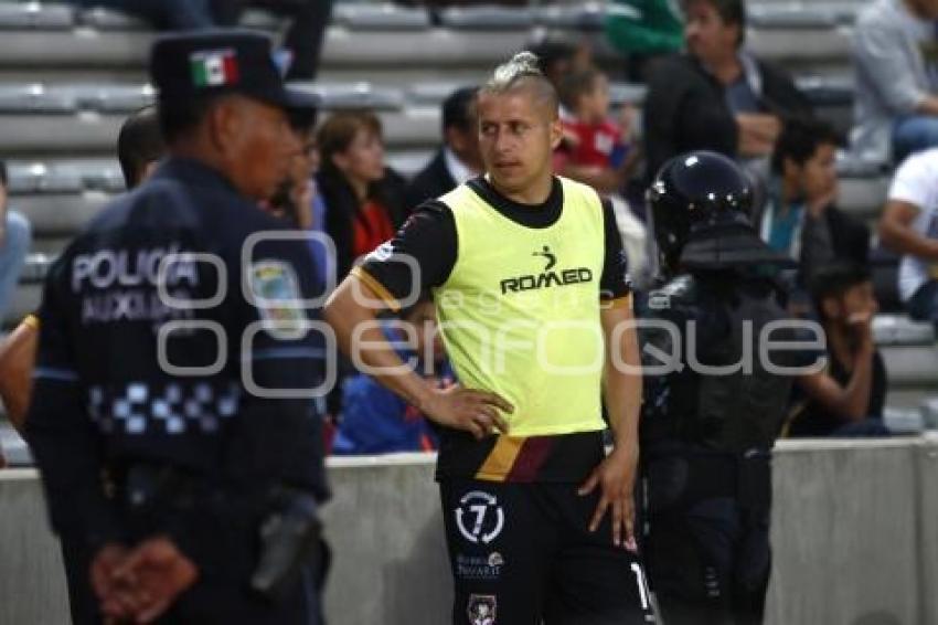 FÚTBOL . LOBOS BUAP VS CORAS FC