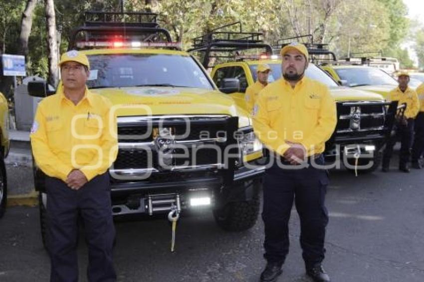 CONAFOR . VEHÍCULOS PARA INCENDIOS