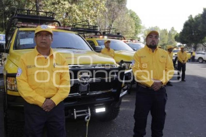 CONAFOR . VEHÍCULOS PARA INCENDIOS