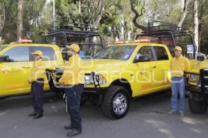 CONAFOR . VEHÍCULOS PARA INCENDIOS